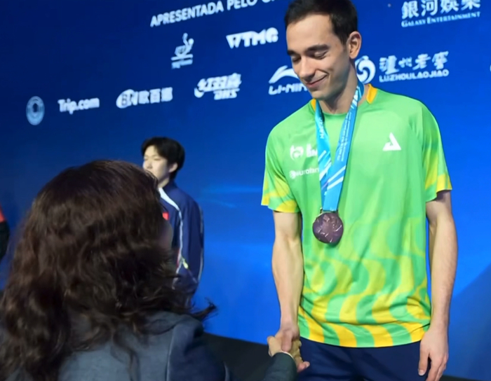 王楚钦力压强敌夺魁 林昀儒雨果握手言和